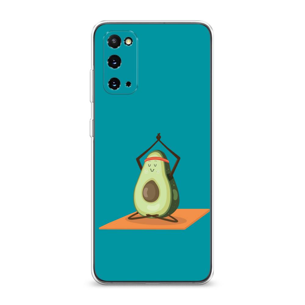 

Чехол для Samsung Galaxy S20 "Расслабься с авокадо", Голубой, 29250-6