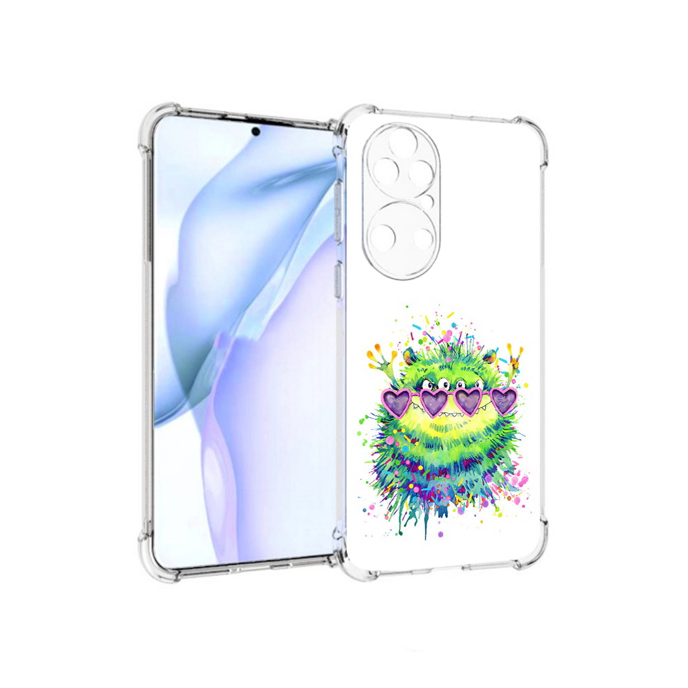 Чехол MyPads Tocco для Huawei P50 Пушистый персонаж