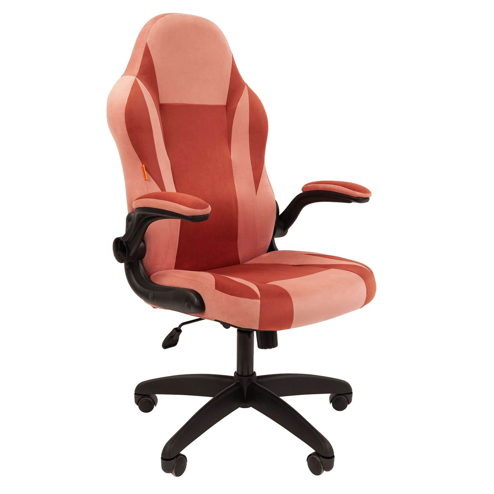 фото Игровое кресло chairman game 55 розовый, бордо