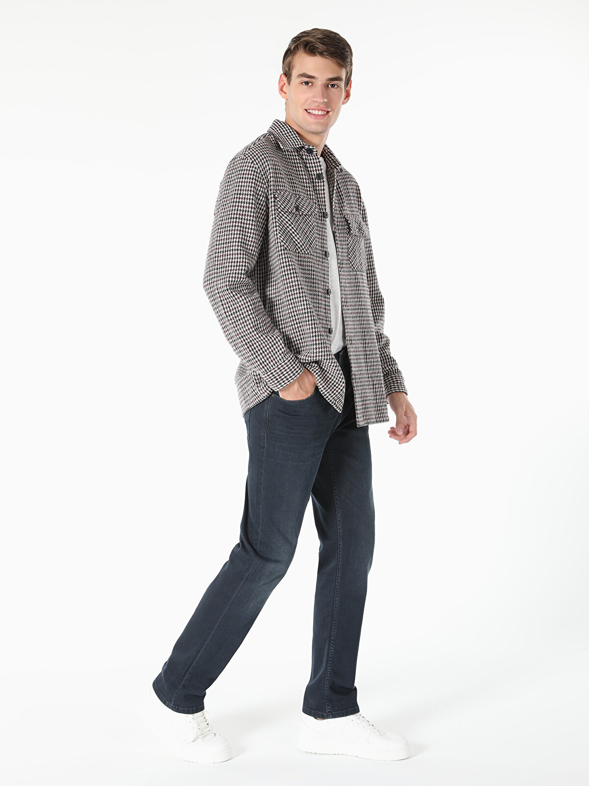 

Джинсы мужские Colin's Regular Fit синие 33/34, Синий, Regular Fit