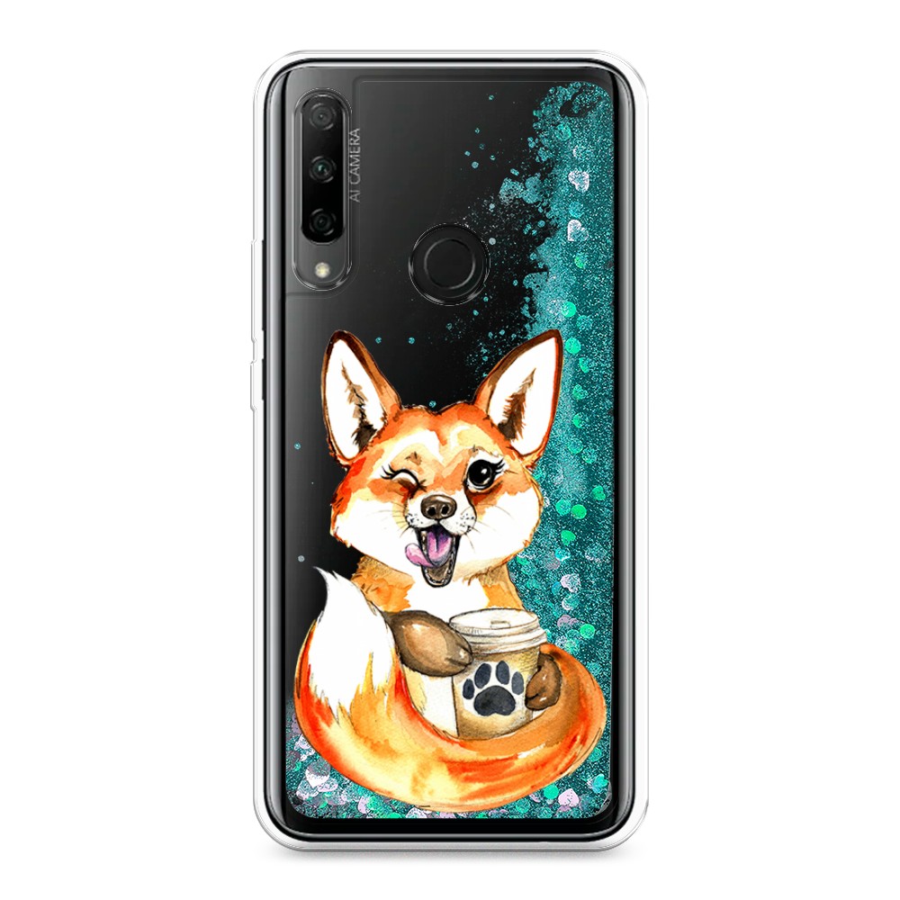 

Чехол Awog "Подмигивающая лиса с кофе" на Huawei P Smart Z/Y9 Prime 2019/Honor 9X, 610695-1