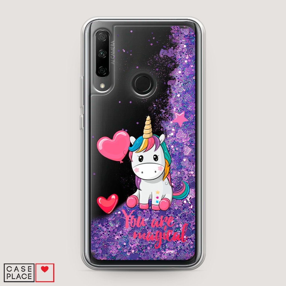 

Чехол Awog на Huawei P Smart Z/Y9 Prime 2019/Honor 9X/9X Premium "Волшебная единорожка", Разноцветный, 610692-1