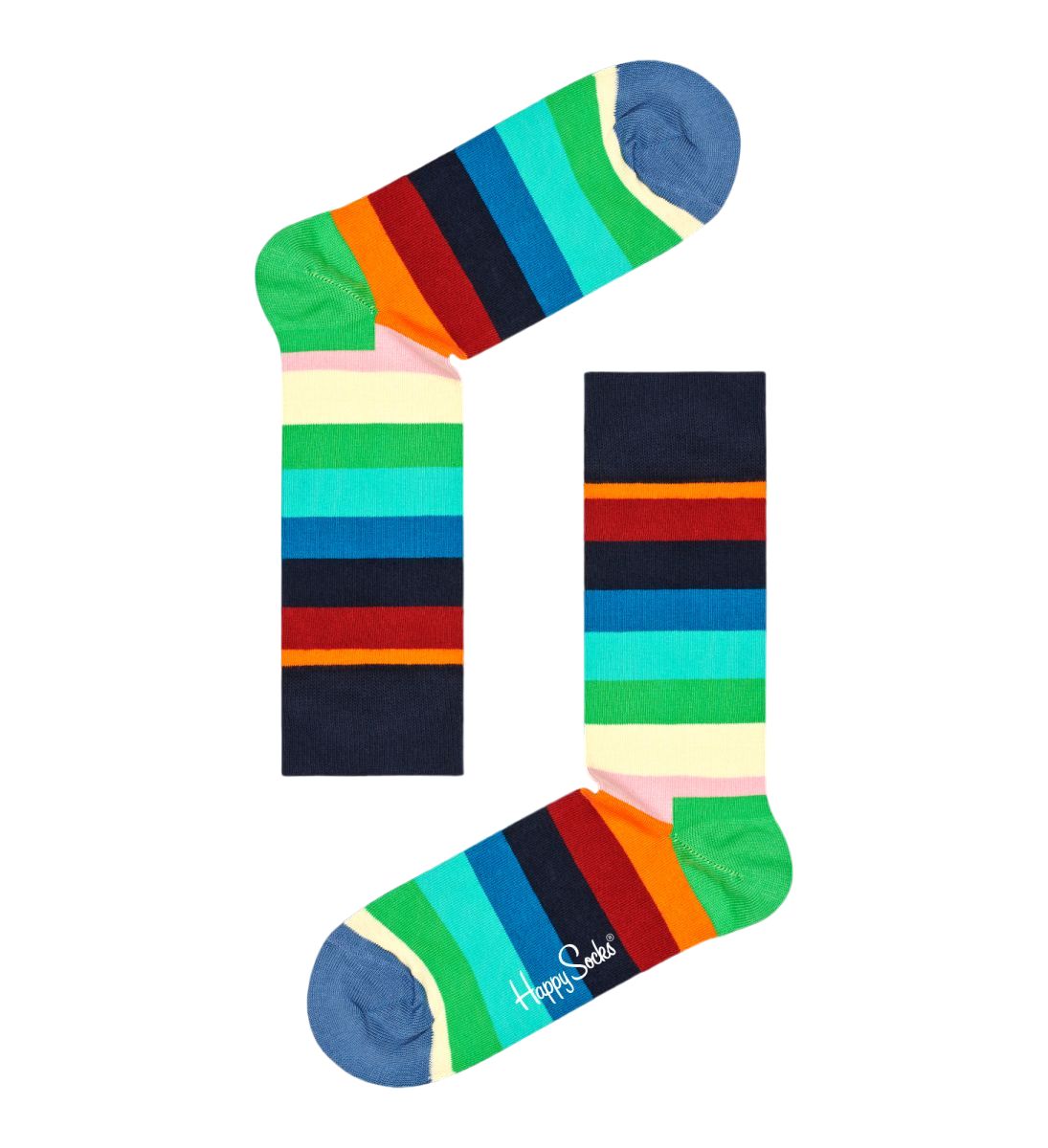 

Носки унисекс Stripe Sock в цветную полосочку, STR01 0250