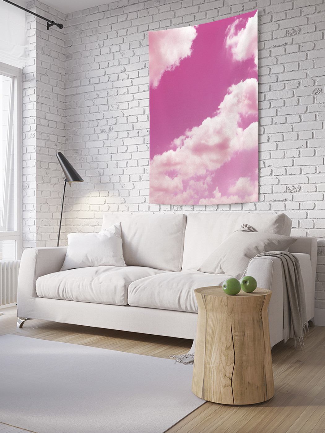 

Вертикальное фотопанно на стену JoyArty Закатное небо 150x200 см, Закатное небо