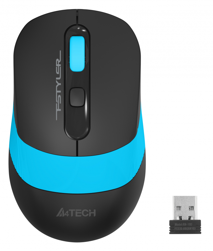 Беспроводная мышь A4Tech Fstyler FG10 Black/Blue