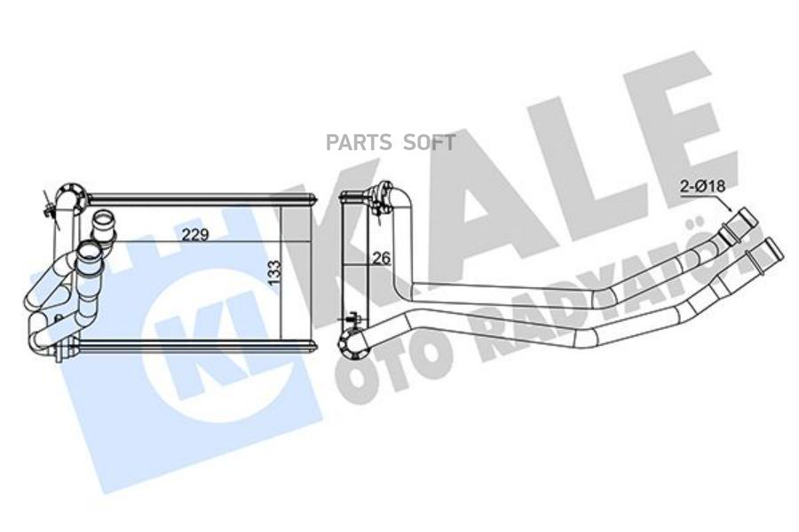 

Радиатор Отопителя Renault Megane Ii Heater
