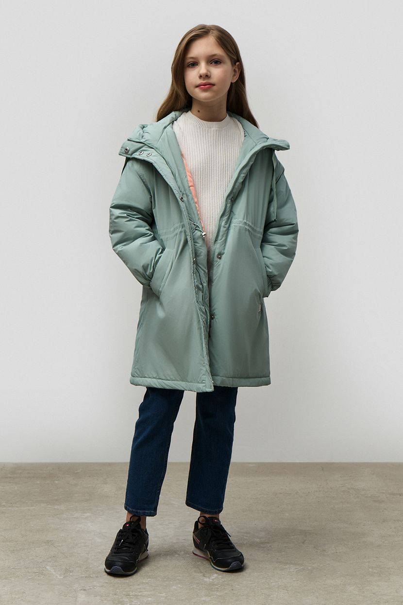 

Куртка детская BAON BK0323006, SILT GREEN, 134, Зеленый, BK0323006