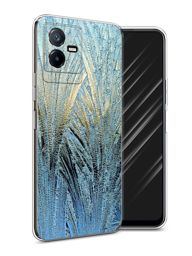 

Чехол Awog на Vivo Y73t "Лёд", Голубой, 268050-4