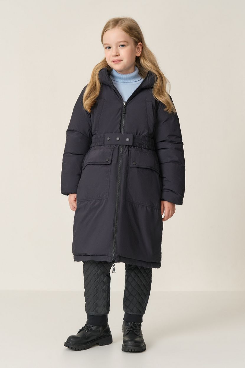 

Пуховик детский BAON BK0423502, BLACK, 128, Черный, BK0423502