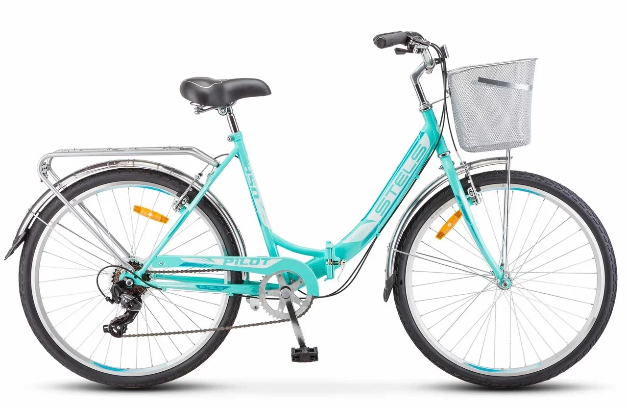 Велосипед STELS PILOT-850 26 колесо 26 рост 19 сезон 2023-2024 морская волна 1728000₽