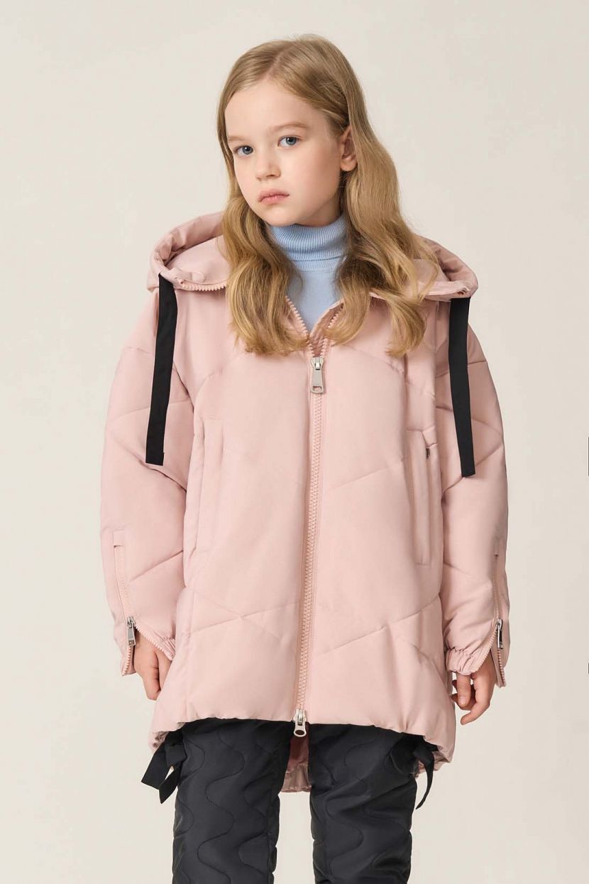 

Пуховик детский BAON BK0423501, LOTUS, 122, Розовый, BK0423501