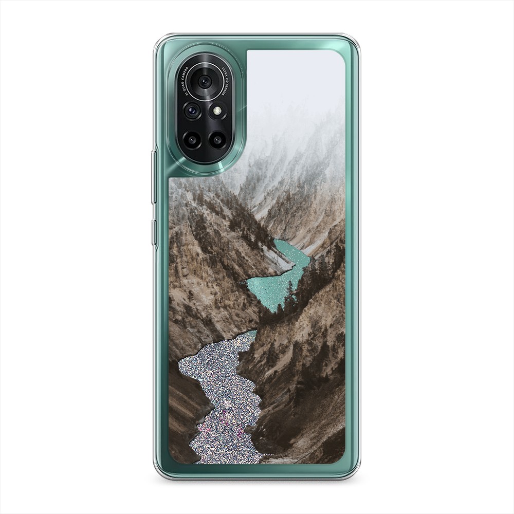 

Чехол Awog на Honor V40 Lite/Huawei Nova 8 "Горная река", Разноцветный, 6105191-1