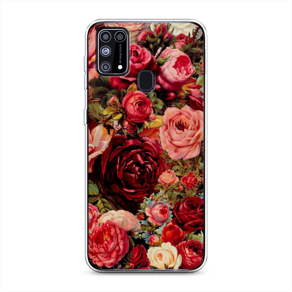 

Чехол Awog на Samsung Galaxy M31 / Самсунг M31 "Розы винтажные", 2100750-8