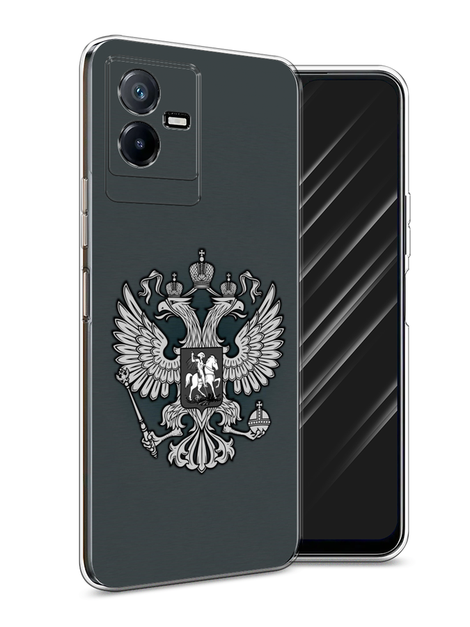 

Чехол Awog на Vivo Y73t "Герб России серый", 268050-5