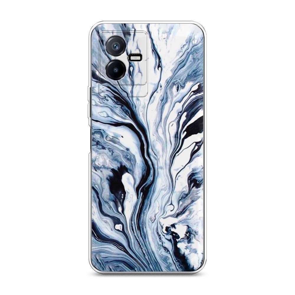 

Чехол Awog на Vivo Y73t "Голубой минерал мрамор", 268050-3
