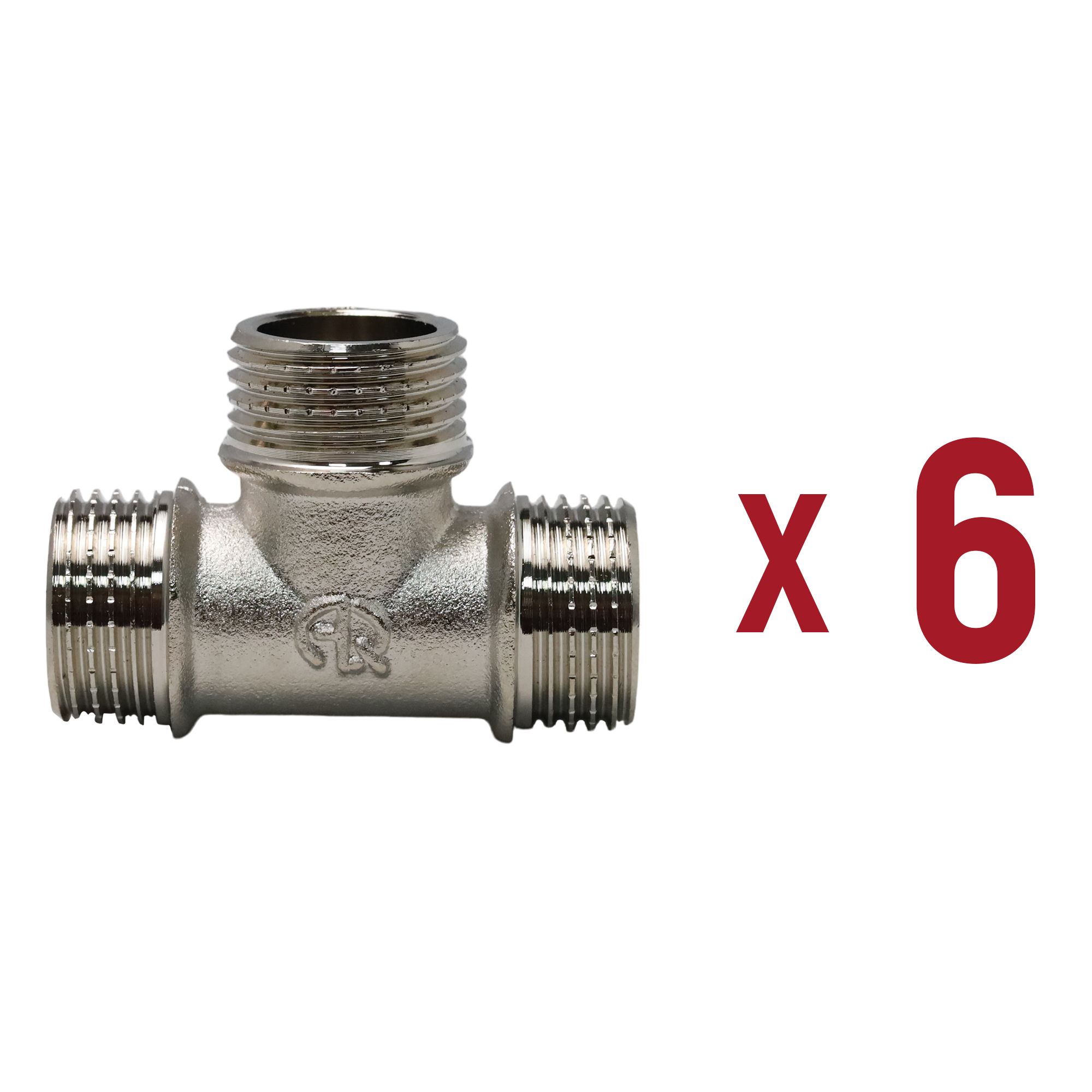 фото Тройник aqualink 02575 1/2"x1/2"x1/2" нар-нар-нар, 6 шт.