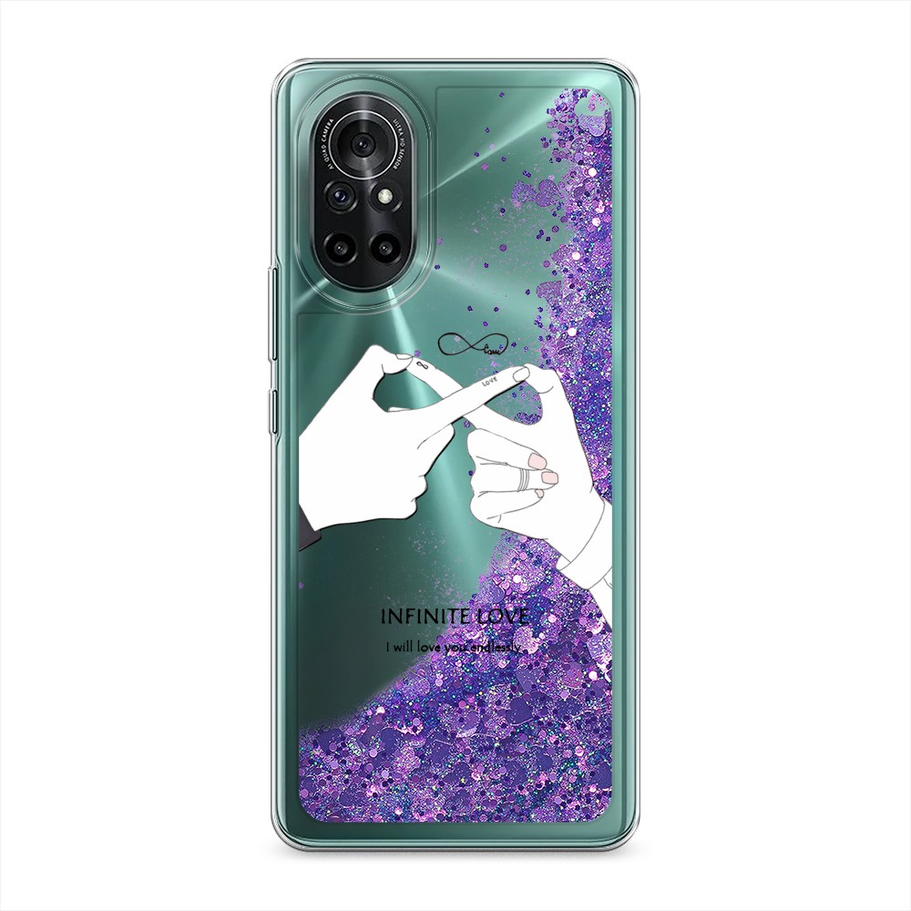 

Чехол Awog на Honor V40 Lite/Huawei Nova 8 "Любовь навсегда", Разноцветный, 6105192-1