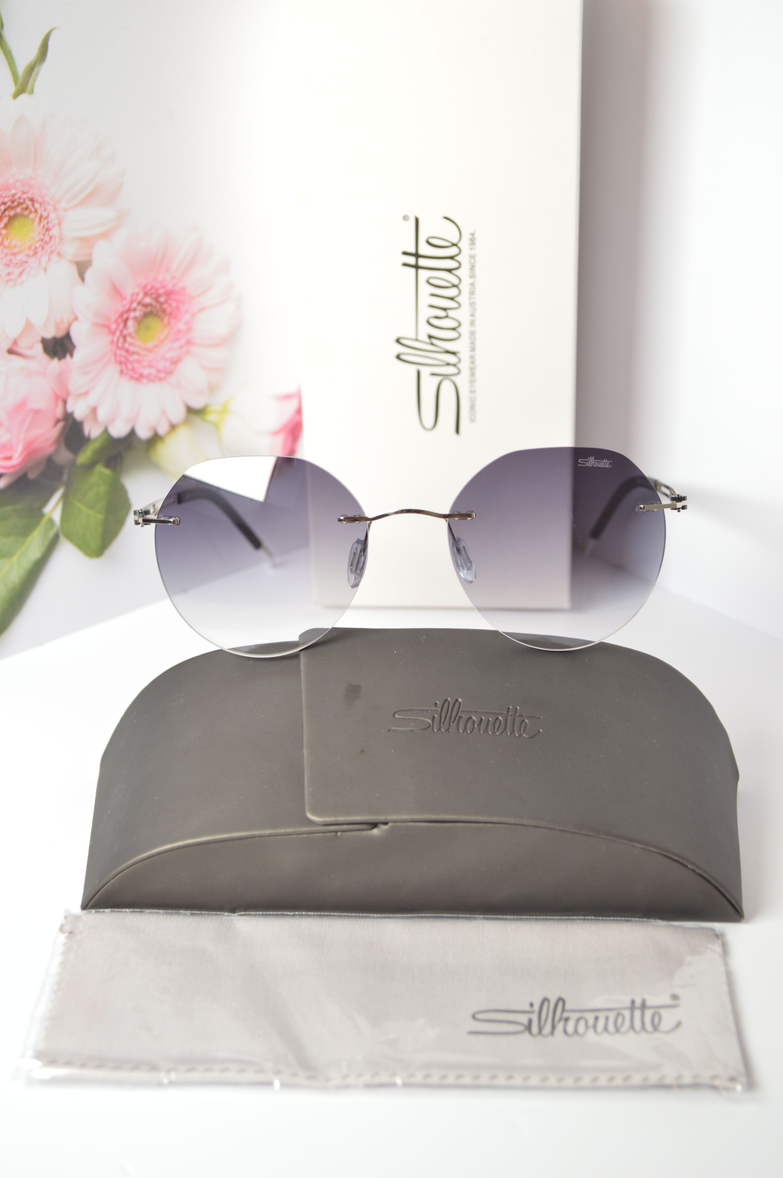 

Солнцезащитные очки унисекс Silhouette OL-OM-Silhoette-S8888-005 фиолетовые, OL-OM-Silhoette-S8888-005