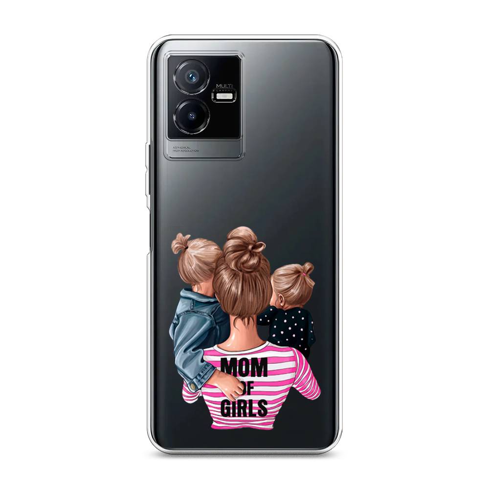 

Чехол Awog на Vivo Y73t "Mom of Girls", Разноцветный, 268050-6