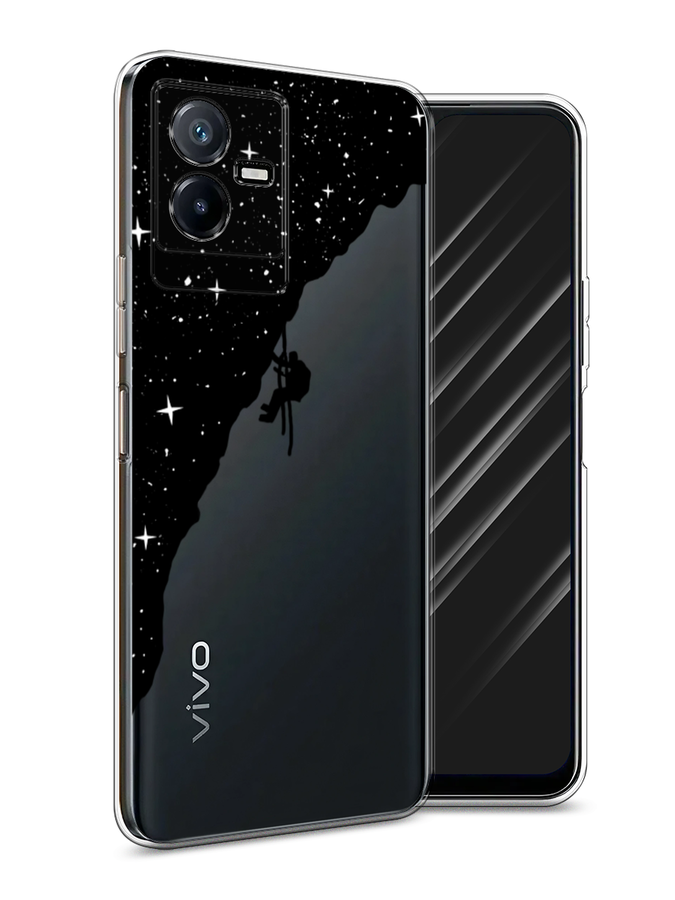 

Чехол Awog на Vivo Y73t "Скалолаз в космосе", Черный;белый;бежевый, 268050-4