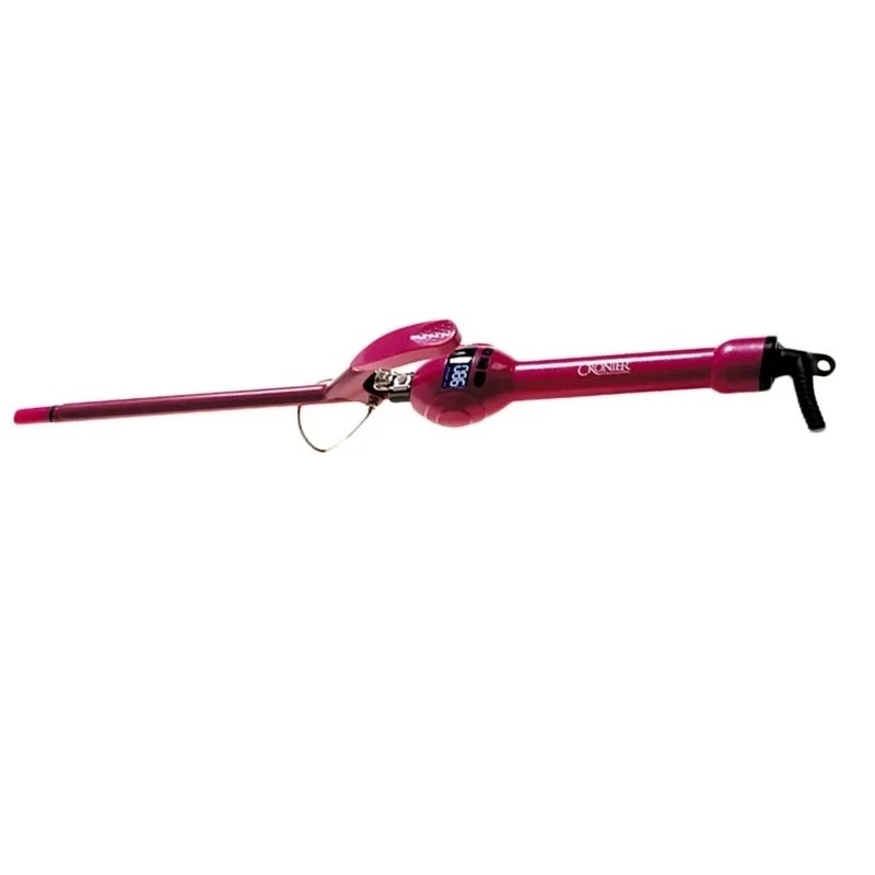 Электрощипцы Cronier CR-2013 Pink стайлер delta lux для завивки волос 25 вт керамическое покрытие 1 режим 180 ° d10 мм dl 0637