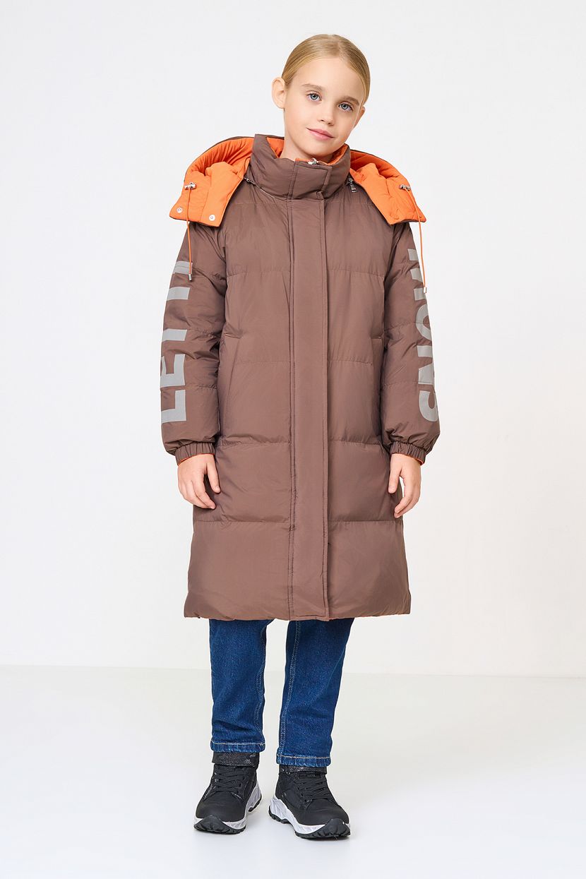 

Пуховик детский BAON BK0223510, BRIGHT FLINT-MONARCH, 152, Коричневый, BK0223510