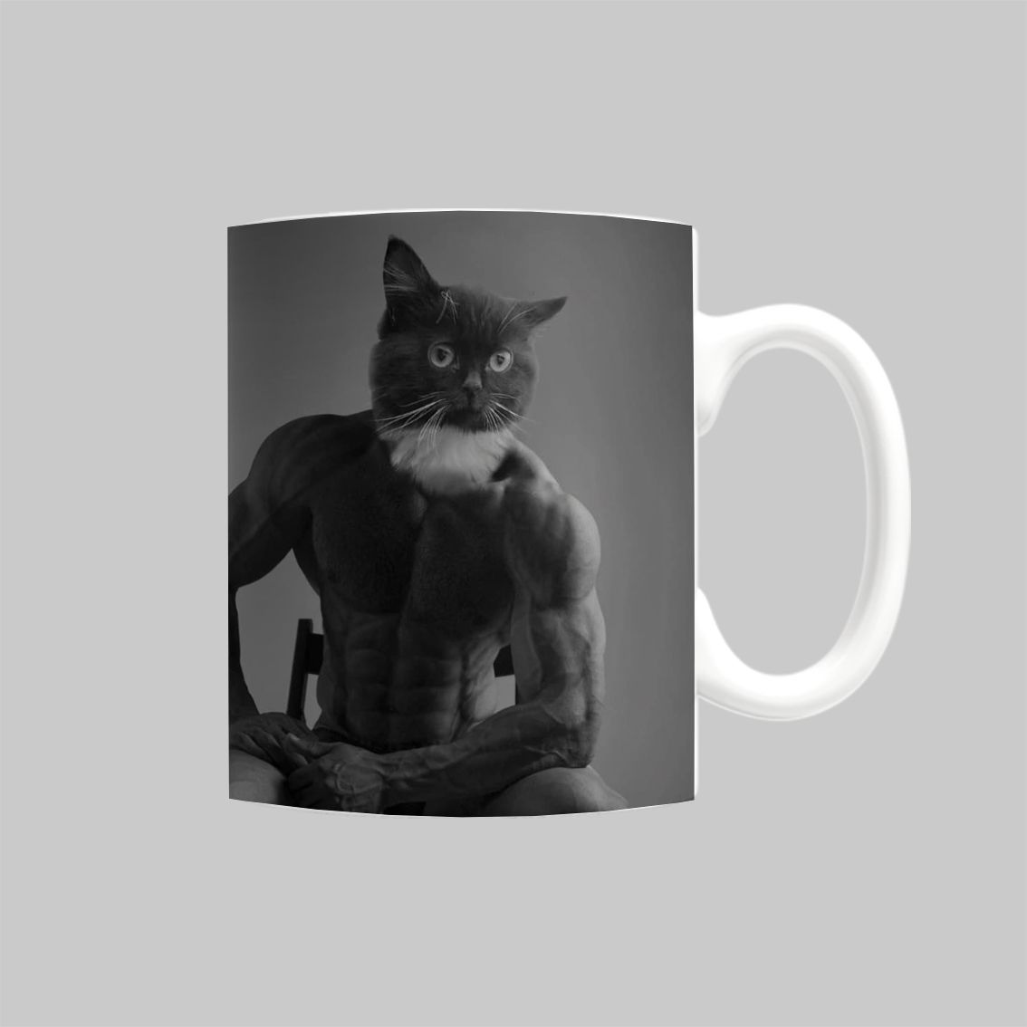 

Кружка Кошки гигачад кошка