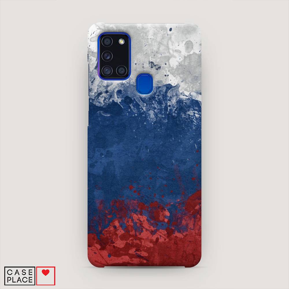 

Пластиковый чехол "Флаг России неровный" на Samsung Galaxy A21s, 2100220-4
