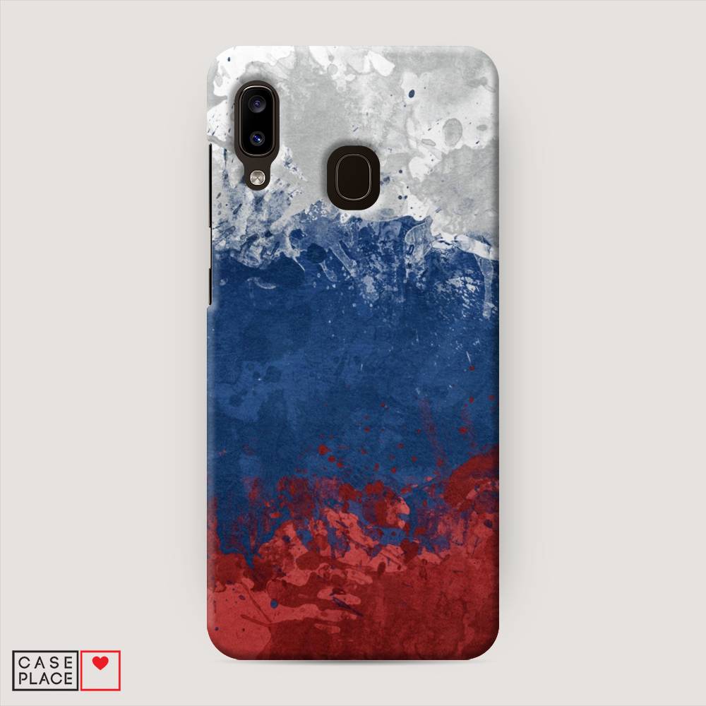 

Пластиковый чехол "Флаг России неровный" на Samsung Galaxy A30, 27520-4