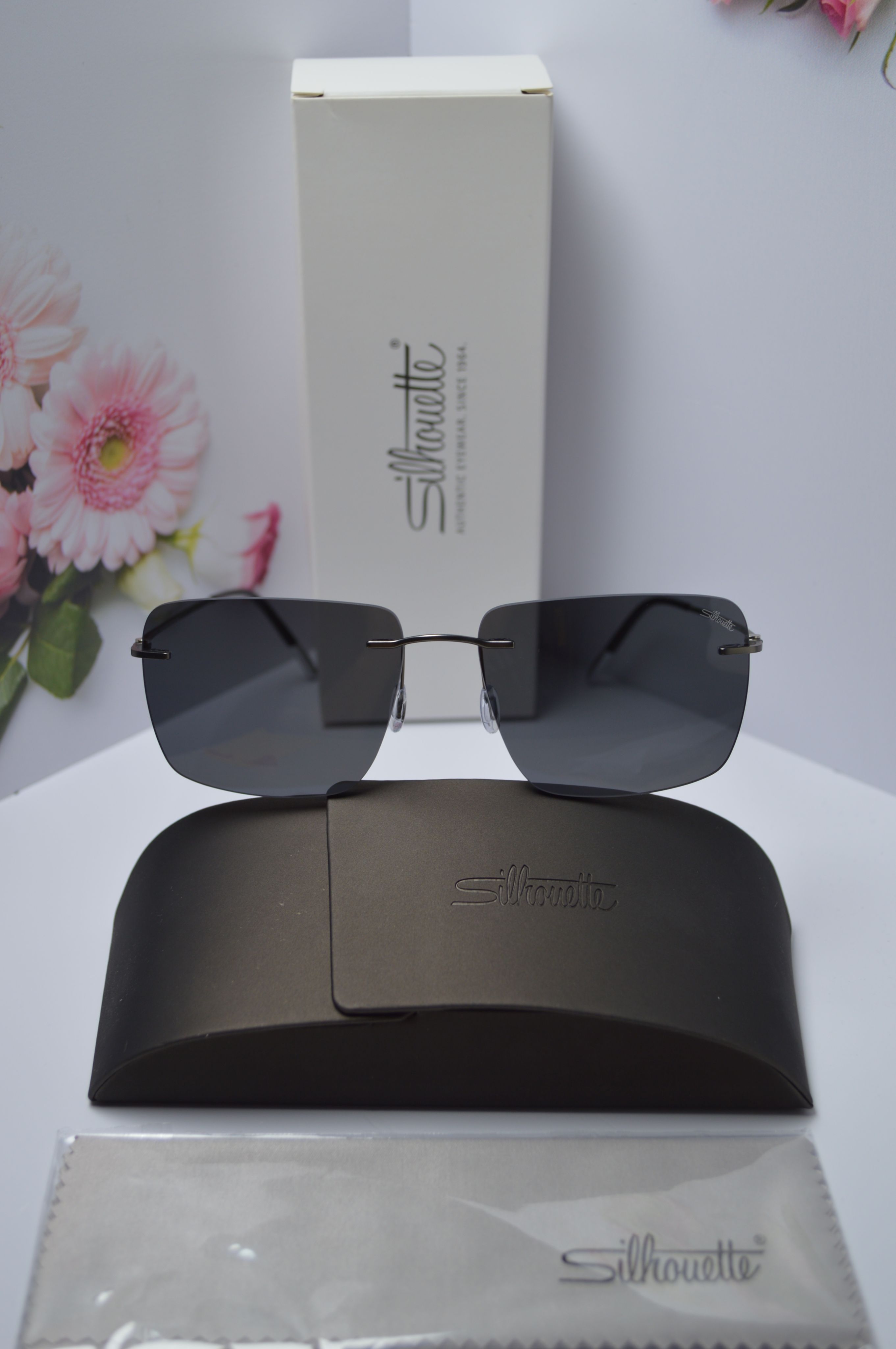 

Солнцезащитные очки унисекс Silhouette OL-SZO-Silhouette-8720-C3 серые, OL-SZO-Silhouette-8720-C3