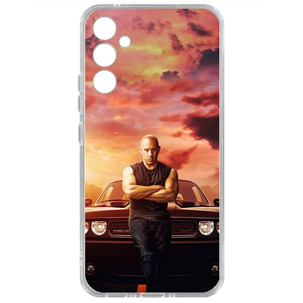 

Чехол-накладка Krutoff Clear Case Форсаж. Доминик Торетто для Samsung Galaxy A34 5G (A346), Прозрачный