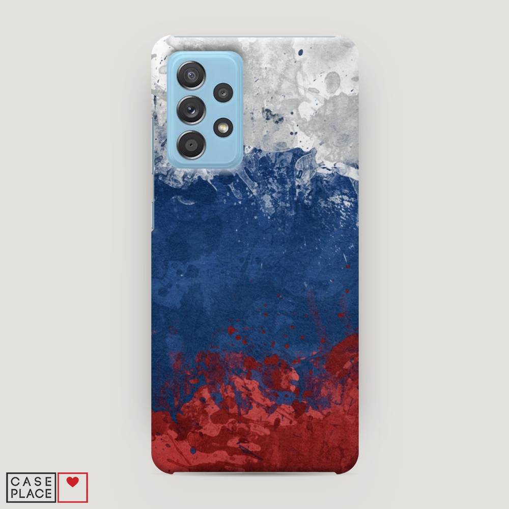 

Пластиковый чехол "Флаг России неровный" на Samsung Galaxy A52, 2102420-4