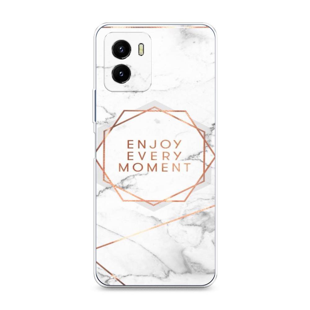 

Чехол Awog на Vivo Y10 "Enjoy every moment мрамор", Разноцветный, 266450-7