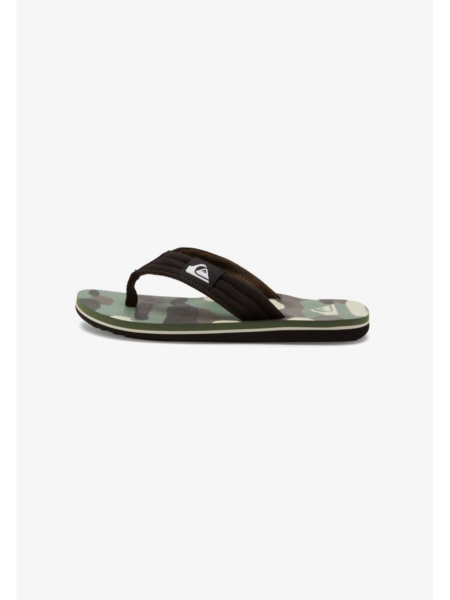 

Шлепанцы унисекс Quiksilver вьетнамки черные 39 EU, Черный, QU114L008