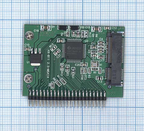 Переходник для жестких дисков mSATA-IDE