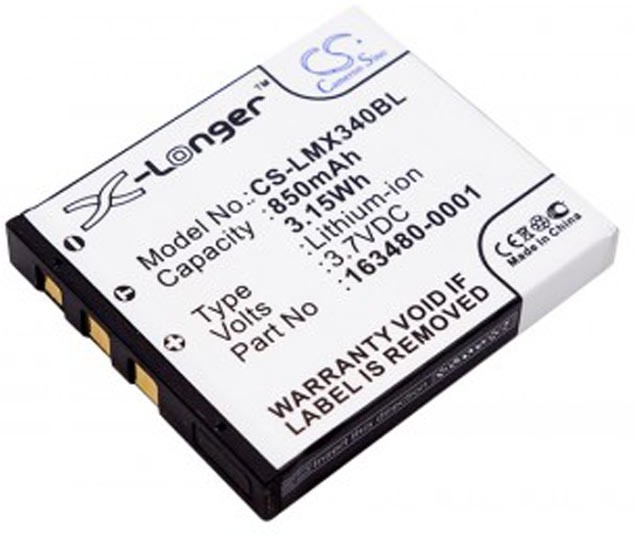 

Аккумуляторная батарея для терминала сбора данных OEM CS-LMX340BL, Серый, CS-LMX340BL