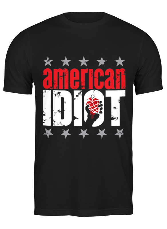 

Футболка мужская Printio Green day american idiot черная 3XL, Черный, Green day american idiot