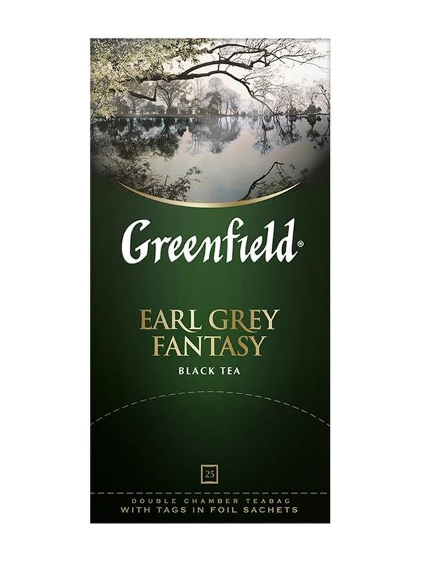 

Чай черный Greenfield Supreme Earl Grey с ароматом бергамота 2 г х 20 шт