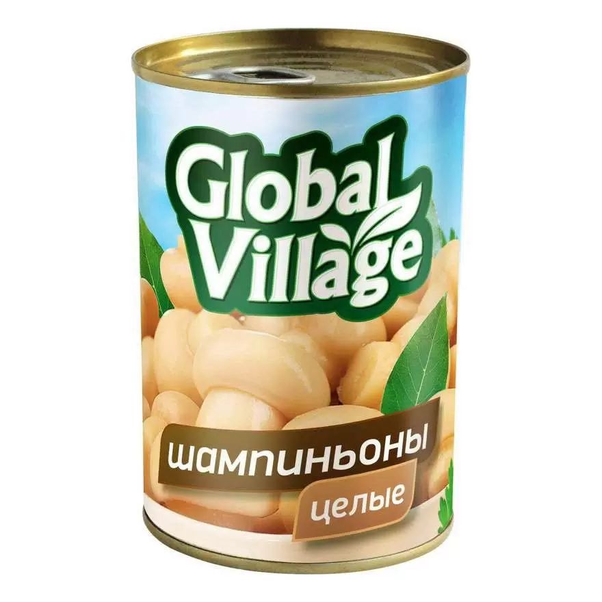 Шампиньоны Global Village маринованные 330 г