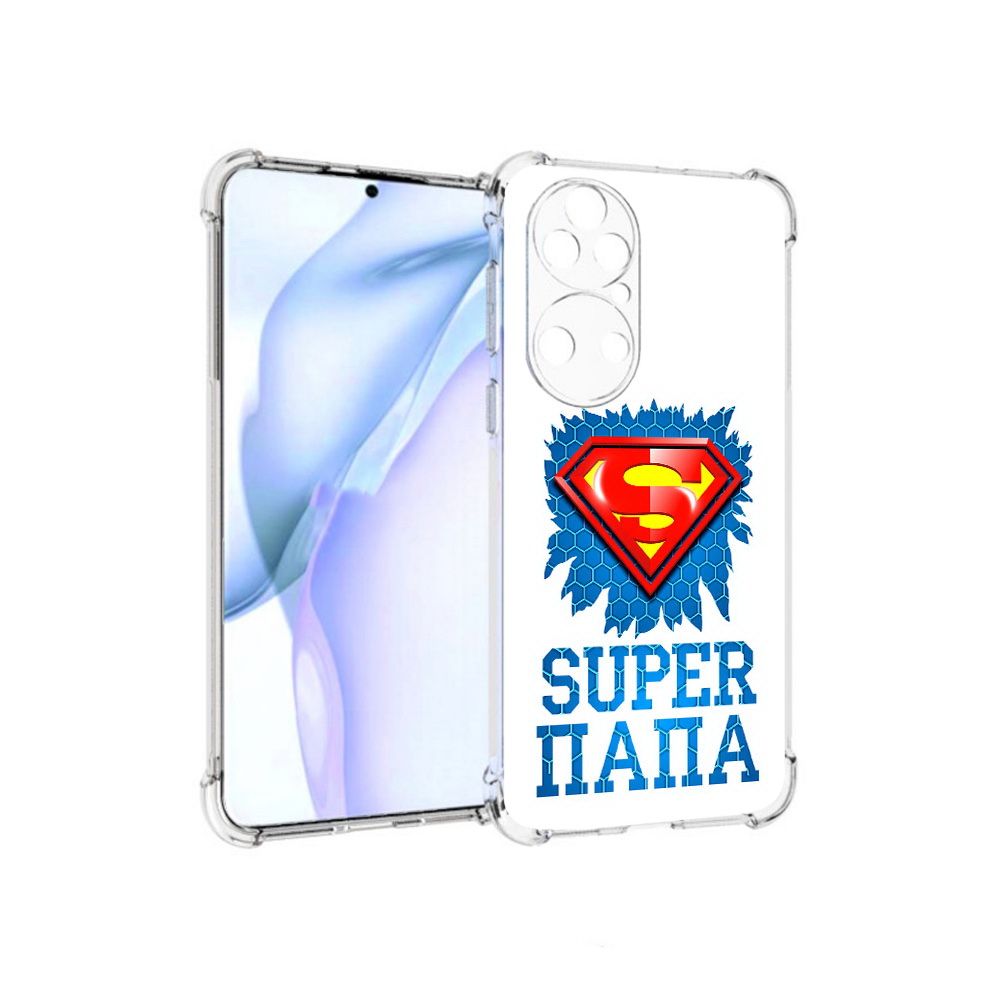 

Чехол MyPads Tocco для Huawei P50 Супер Папа, Прозрачный, Tocco