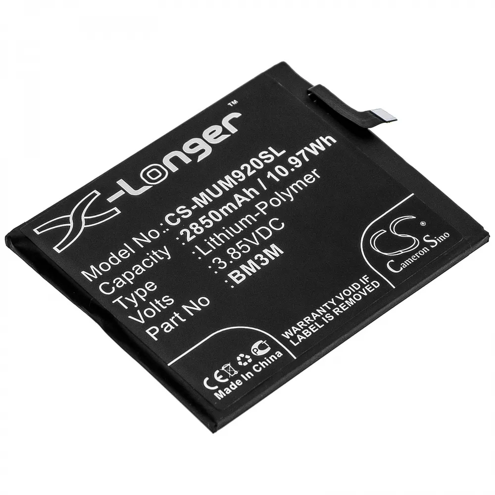 

Аккумулятор Cameron Sino CS-MUM920SL BM3M для Xiaomi Mi 9SE 3.85v 2850mAh 10.97Wh