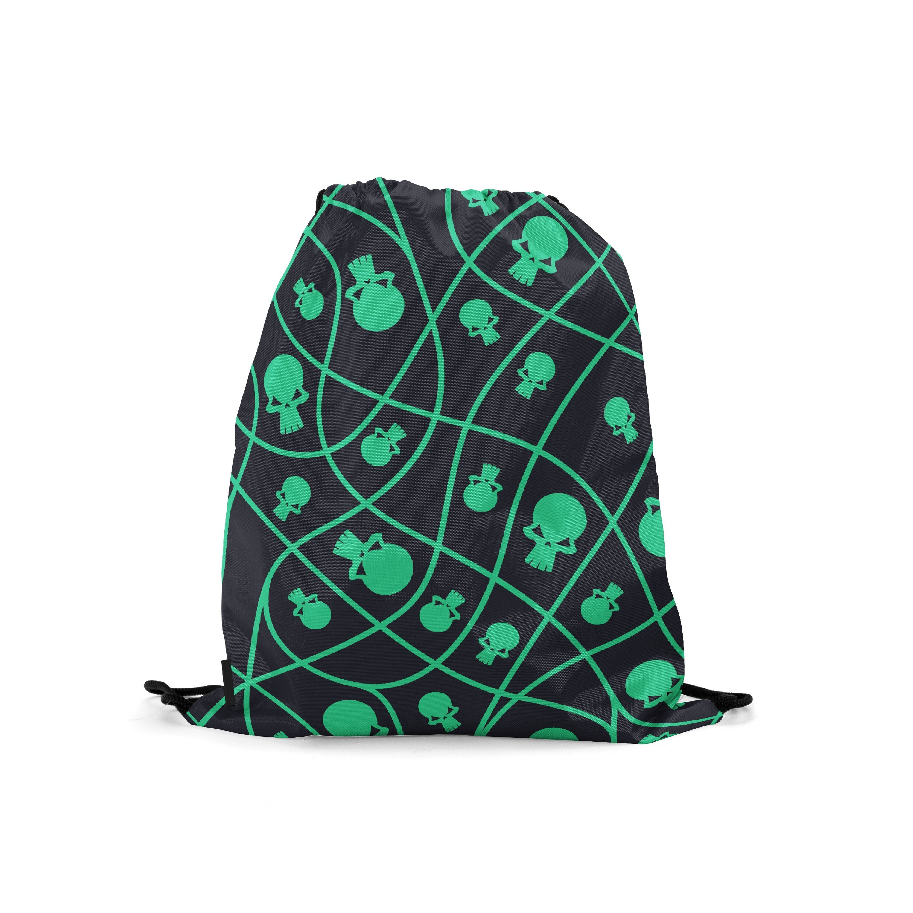 

Мешок-рюкзак для сменной обуви Burnettie HalloweenPattern15, Зеленый
