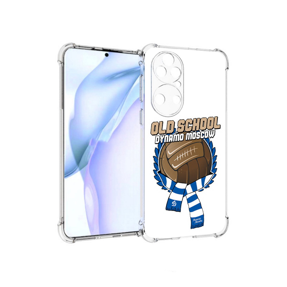 

Чехол MyPads Tocco для Huawei P50 ФК Динамо олд скул, Прозрачный, Tocco
