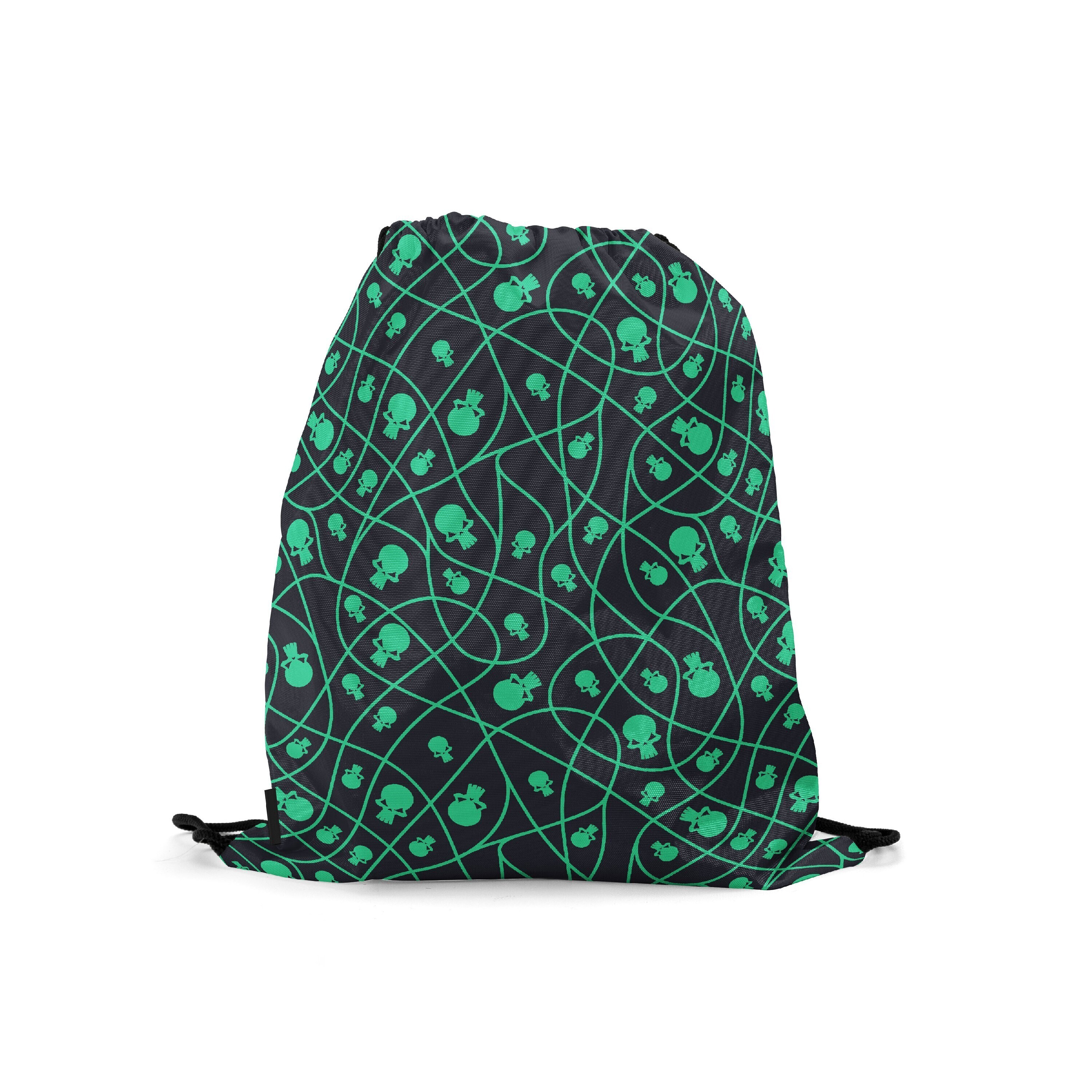

Мешок-рюкзак для сменной обуви Burnettie HalloweenPattern15Big, Зеленый
