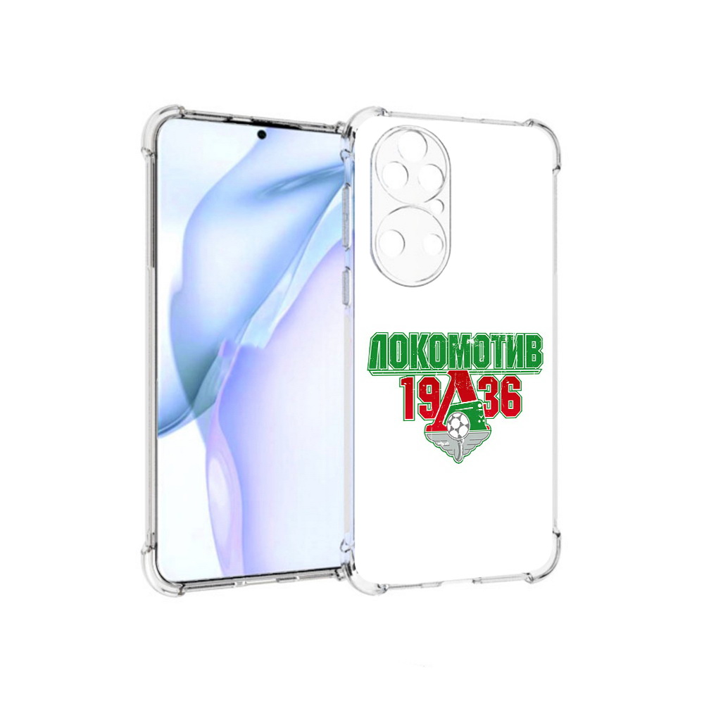 

Чехол MyPads Tocco для Huawei P50 ФК локомотив 1936, Прозрачный, Tocco