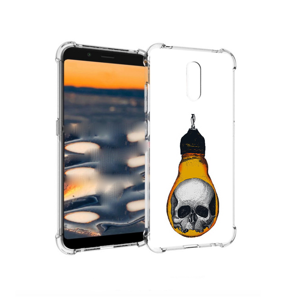 

Чехол MyPads Tocco для Nokia C2 череп в лампочке (PT227055.113.676), Прозрачный, Tocco