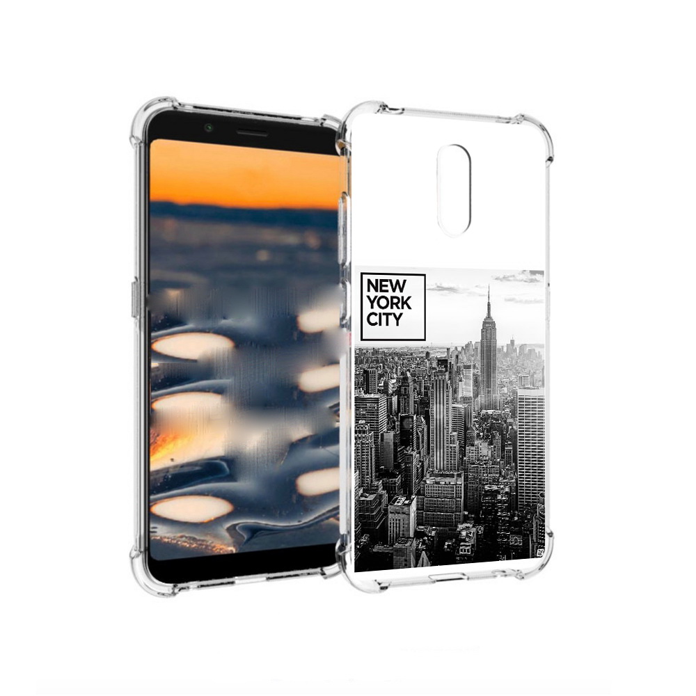 

Чехол MyPads Tocco для Nokia C2 черно белый ньюерк (PT227055.113.686), Прозрачный, Tocco