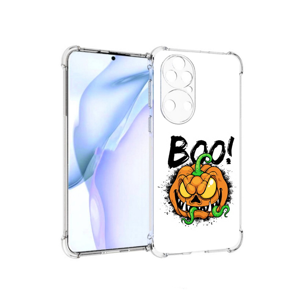 

Чехол MyPads Tocco для Huawei P50 Хэллоуин бу, Прозрачный, Tocco