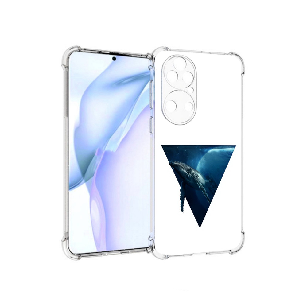 

Чехол MyPads Tocco для Huawei P50 3D кит, Прозрачный, Tocco