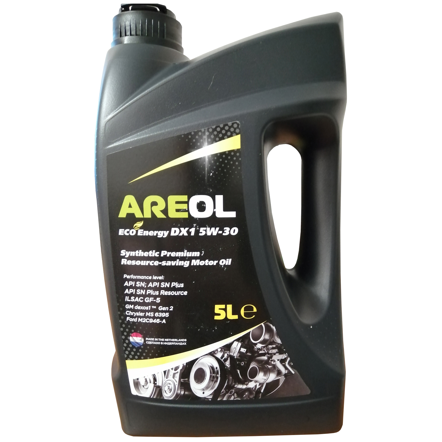 

Моторное масло Areol ECO Energy DX1 синтетическое 5W30 5л